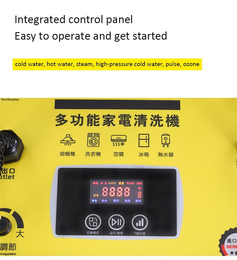 Cleaning Machine & Multifunctional High-Temperature Steam Cleaner for AC - Image 6