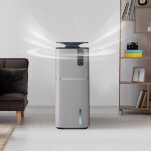 Smart Wifi Large Room 40-60% Constant Humidity HEPA Air Purifier with Humidifier